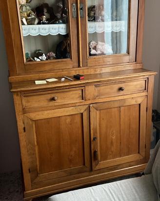 Credenza / vetrina arte povera