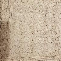 Coperta matrimoniale all'uncinetto