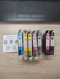 7 cartucce d'inchiostro compatibili epson e 29XL