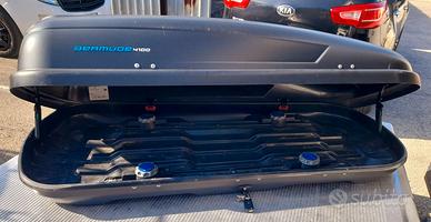 BOX DA TETTO BERMUDE 4100 CON STAFFE THULE INCLUSE