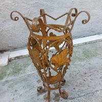 Portaombrelli in ferro battuto 