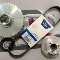 Kit Puleggia con Ruota Fonica 60-2 Cinghia Poly –V
