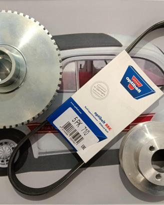 Kit Puleggia con Ruota Fonica 60-2 Cinghia Poly –V