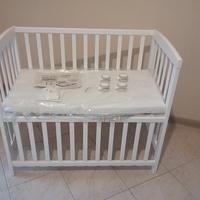 Picci Lettino co-sleeping Bianco Lella trasformabi