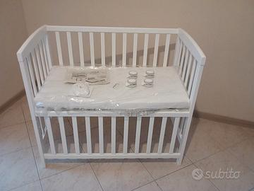 Picci Lettino co-sleeping Bianco Lella trasformabi