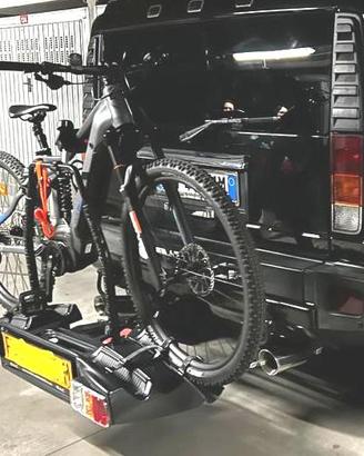 Portabici gancio traino x 2 o 3 bici nuovo top