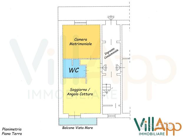 Mini APPARTAMENTO di 40 Mq con BALCONE