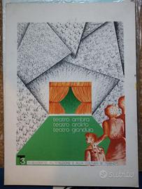 Tavola originale disegni Teatro Torino Gianduia