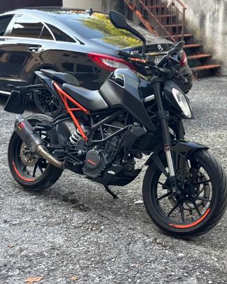 Ktm Duke 125 akrapovic