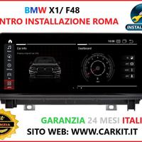 Autoradio SCHERMO ANDROID BMW X1 F48 EVO