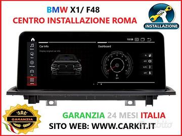 Autoradio SCHERMO ANDROID BMW X1 F48 EVO