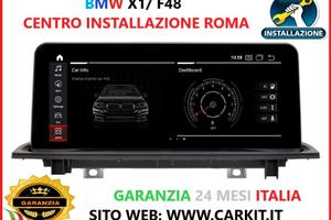 Autoradio SCHERMO ANDROID BMW X1 F48 EVO