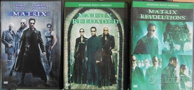 DVD originali Matrix trilogia