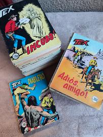 Lotto 37 Fumetti TEX ORIGINALI d'epoca  in lire