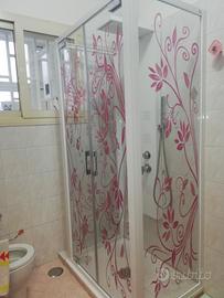 box doccia angolare cm 70x100