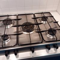 Piano cottura gas con istruzioni 