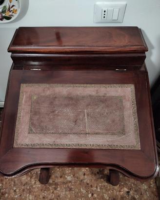 SCRITTOIO ANTICO DAVENPORT IN MOGANO – VENEZIA
