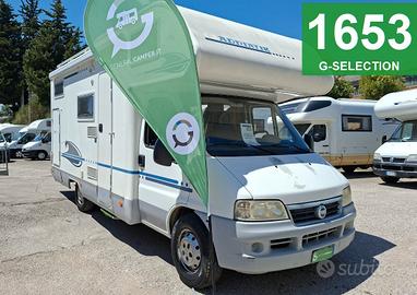 CAMPER ADRIA DUCATO MANSARDATO 6 POSTI DINETTE LET