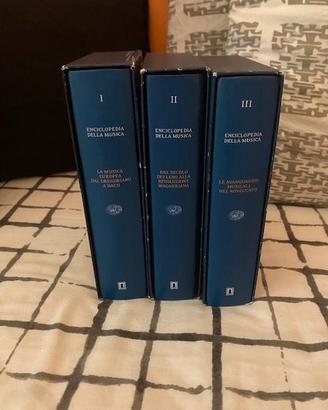 n 3 libri Enciclopedia della Musica