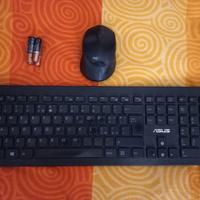 TASTIERA ASUS E MOUSE LOGITECH