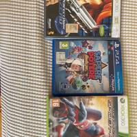 2 giochi Xbox 360 e un gioco PlayStation 4