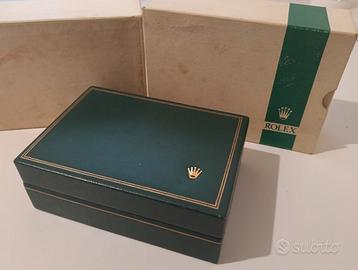 ROLEX Scatola Ultra-rara Green Stripe Ref. 49.00.0