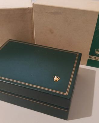 ROLEX Scatola Ultra-rara Green Stripe Ref. 49.00.0