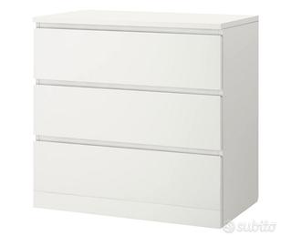Cassettiera IKEA MALM 3 cassetti