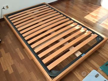 Letto legno massello una piazza e mezza futon