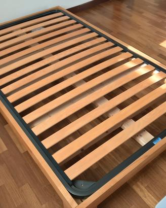 Letto legno massello una piazza e mezza futon