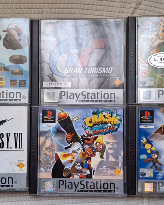 Giochi Ps1 PlayStation da collezione