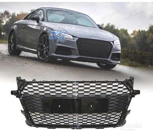 GRIGLIA PER AUDI TT 8S 15-19 LOOK RS NERO