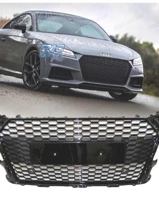 GRIGLIA PER AUDI TT 8S 15-19 LOOK RS NERO