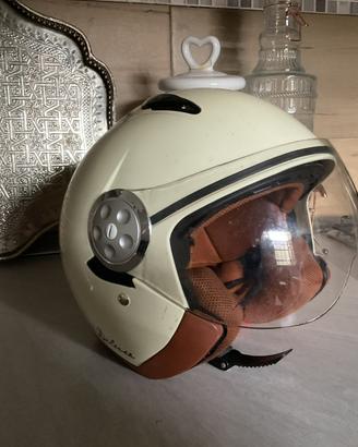 Casco per vesta color  bianco sporco per bambini