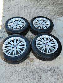 Cerchi in lega+Gomme fiat bravo