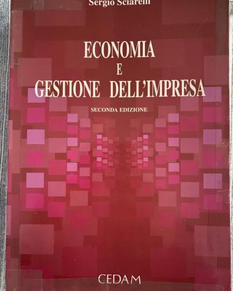 Libro Economia e Gestione delle Imprese-Sciarelli