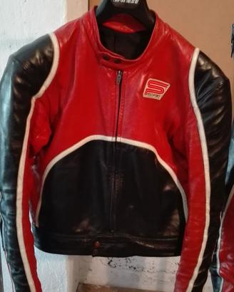 Tuta in pelle vintage