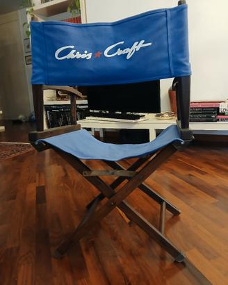 blocco di 3 sedie regista