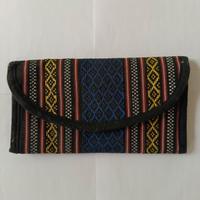 portafoglio colorato in tessuto