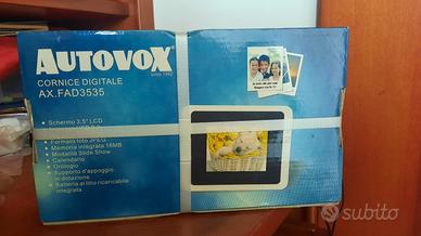 autovox cornice digitale 