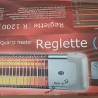 Stufa al quarzo per un calore immediato