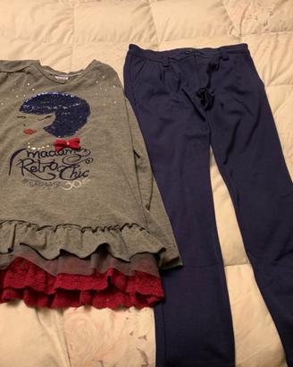 Completo pantaloni e maglia