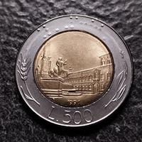500 Lire 1991 Quirinale -Testa piccola Italia