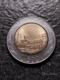 500 Lire 1991 Quirinale -Testa piccola Italia