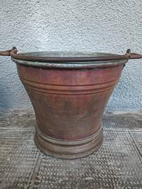 Porta vaso in rame