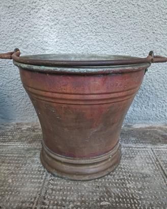 Porta vaso in rame