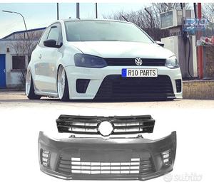 PARAURTI ANTERIORE VOLKSWAGEN VW POLO 09-17 LOOK W