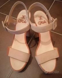 sandali con plateau nr 37 
