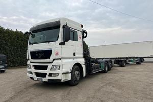 MAN MAN TGX 26.480 SCARRABILE CON GRU