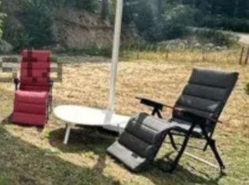 Poltrona relax reclinabile interno ed esterno 